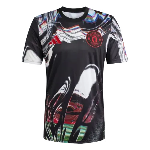 Women's Manchester United 2025/26 Third Pre Match Shirt - Black
