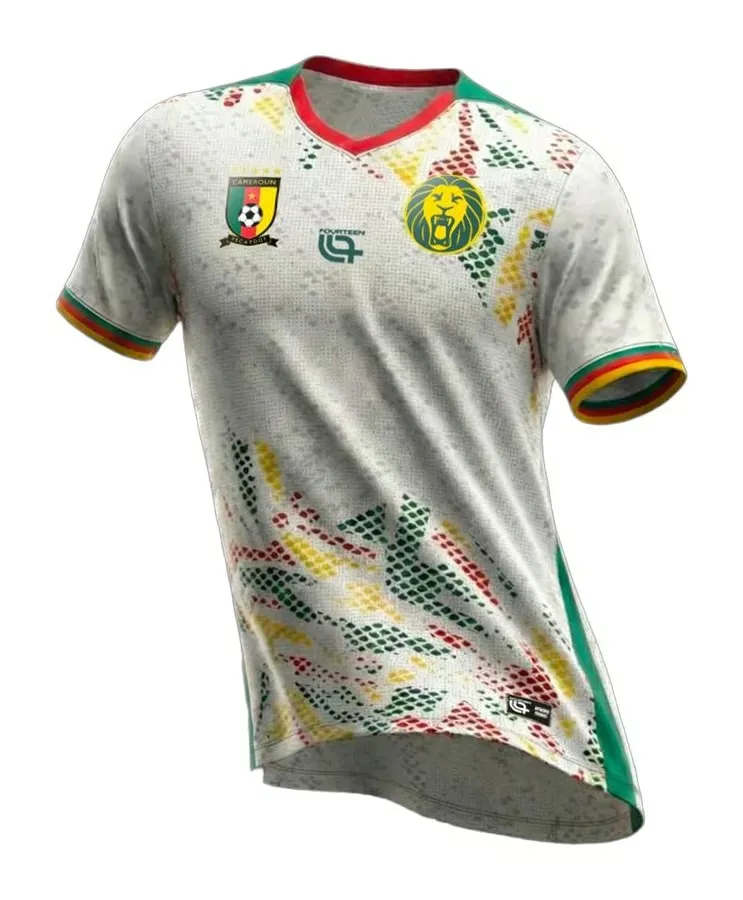 Women's Cameroon 2025/26 Away AFCON Shirt