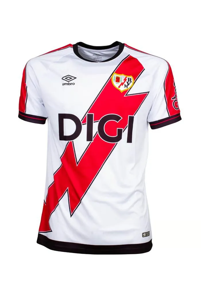 Kid's Rayo Vallecano 2025/26 Home Shirt