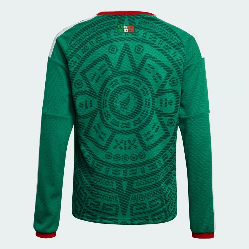 Kid's Mexico 2026 Home World Cup Long Sleeve Shirt - Image 2