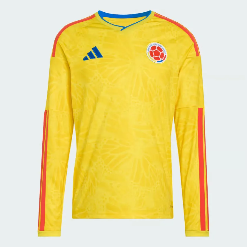 Kid's Colombia 2026 Home World Cup Long Sleeve Shirt