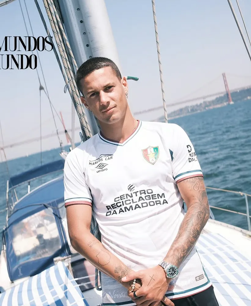 Kid's Estrela Amadora 2025/26 Away Shirt - Image 2