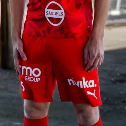 Kid's IFK Värnamo 2025 Away Shorts
