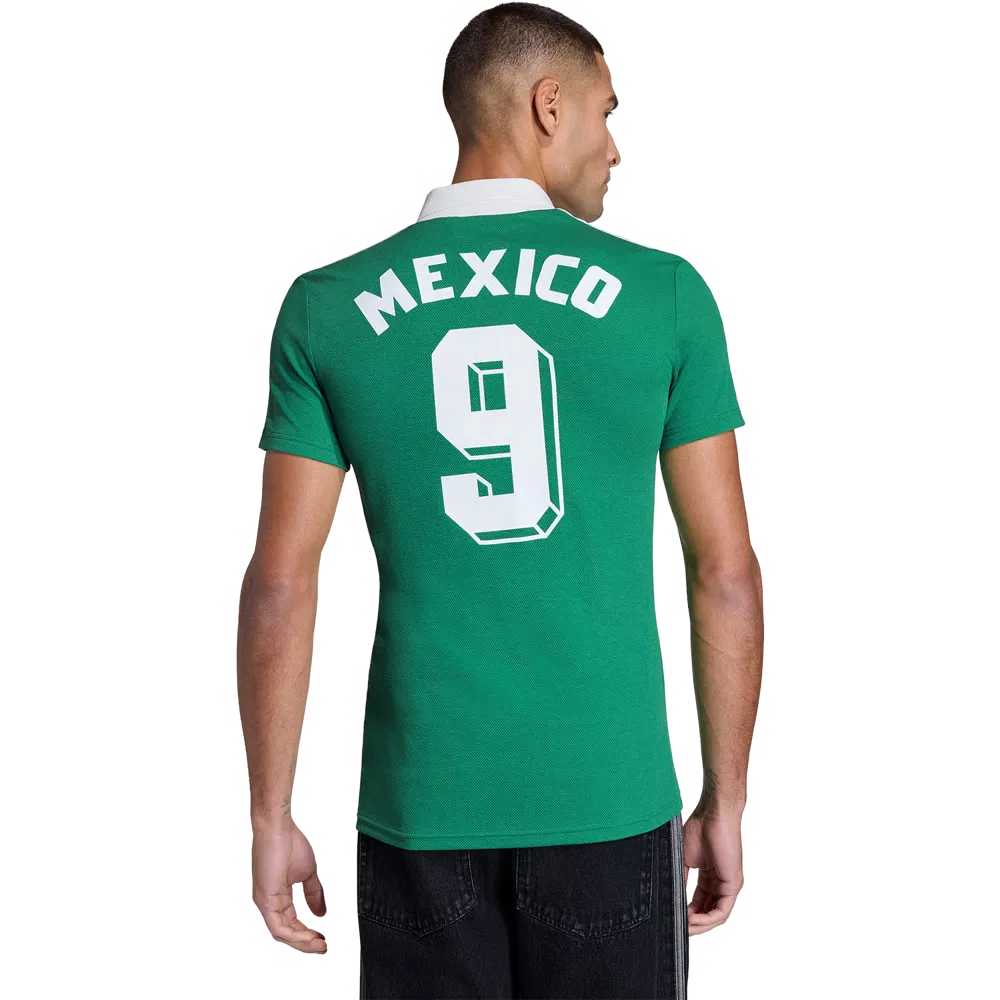 Women's Mexico 1986 Home Retro Shirt #9 - Image 5