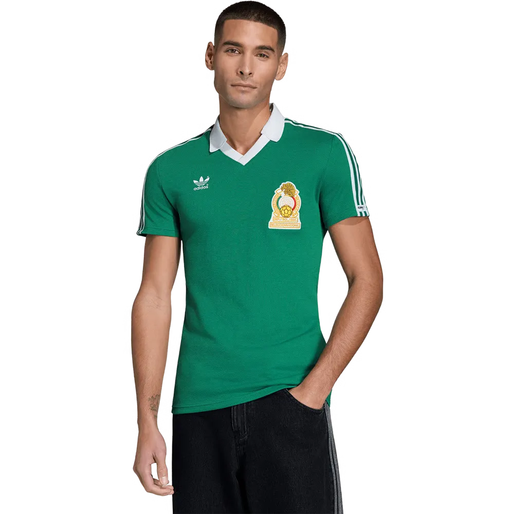 Women's Mexico 1986 Home Retro Shirt #9 - Image 4