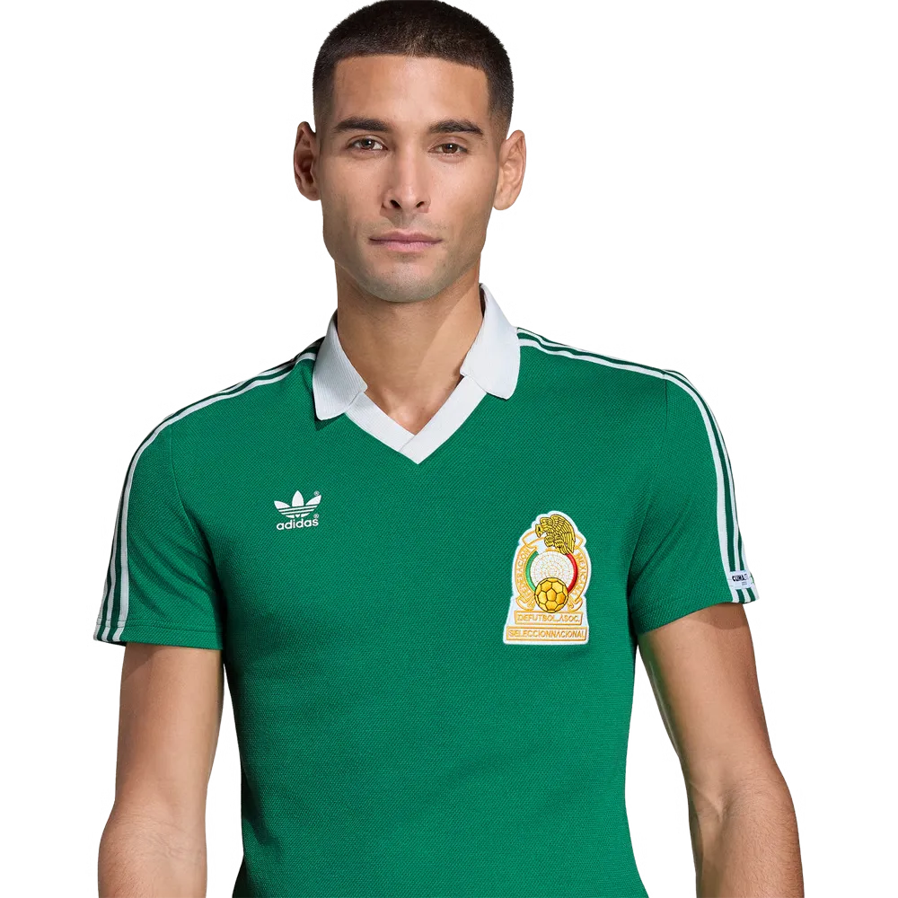 Women's Mexico 1986 Home Retro Shirt #9 - Image 7