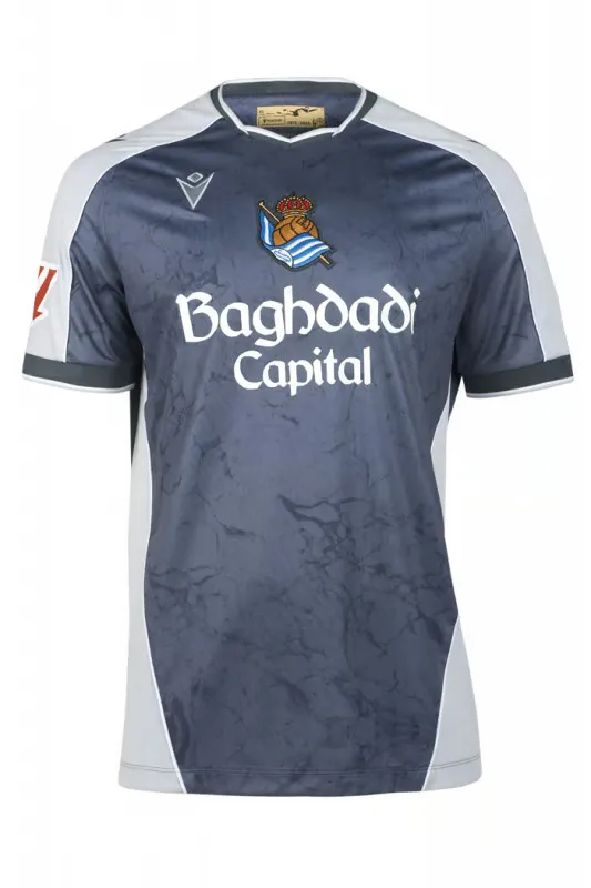 Kid's Real Sociedad 2025/26 Away Sponsored Shirt