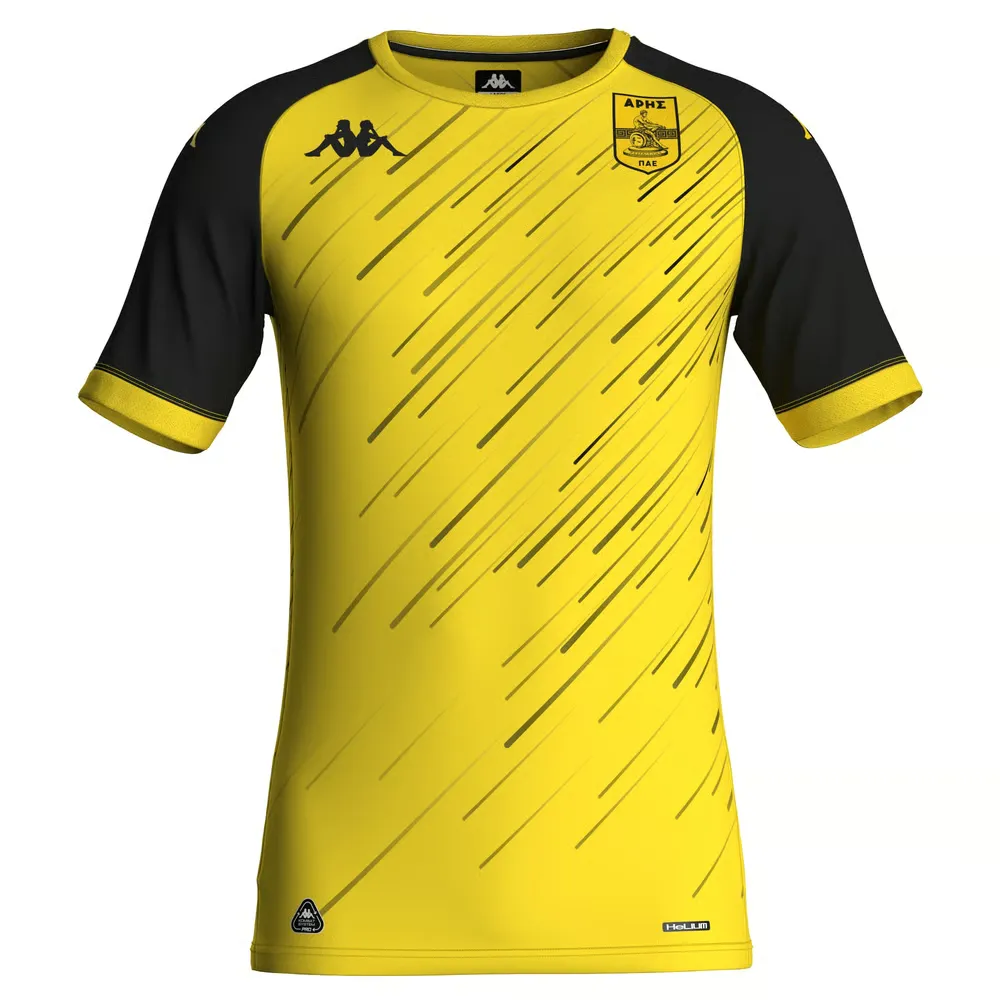 Kid's Aris FC 2025/26 Third Warm Up Shirt - Yellow