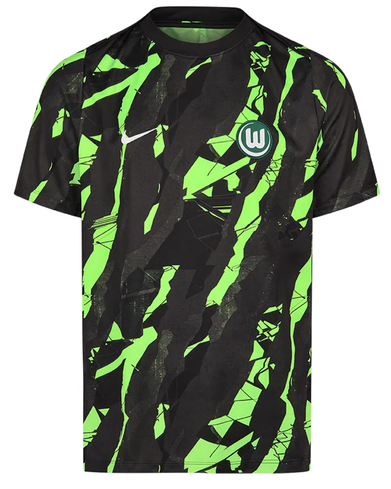 Men's VfL Wolfsburg 2025/26 Third Warm Up Shirt