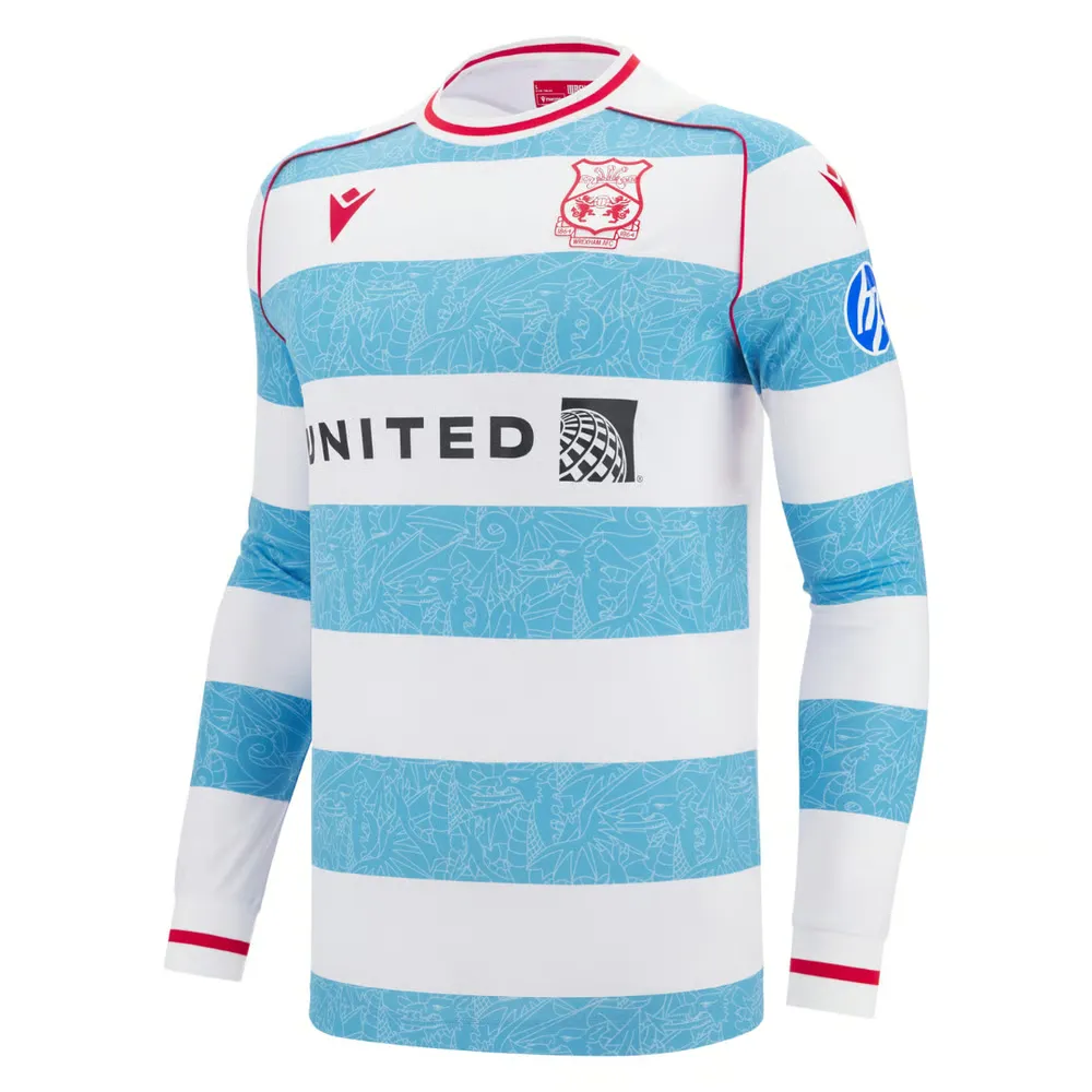 Kid's Wrexham AFC 2025/26 Third Long Sleeve Shirt
