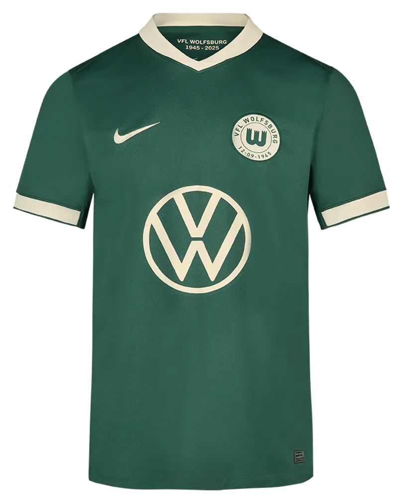 Men's VfL Wolfsburg 2025/26 80th Anniversary Shirt