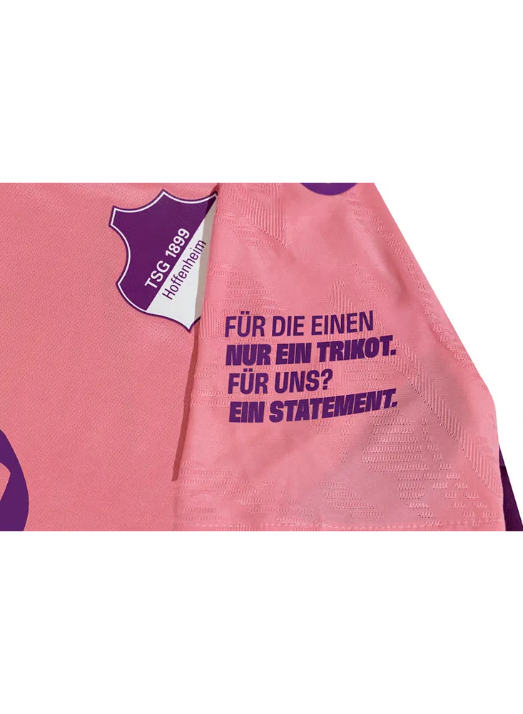 Kid's TSG Hoffenheim 2025/26 Special Breast Cancer Shirt - Image 2