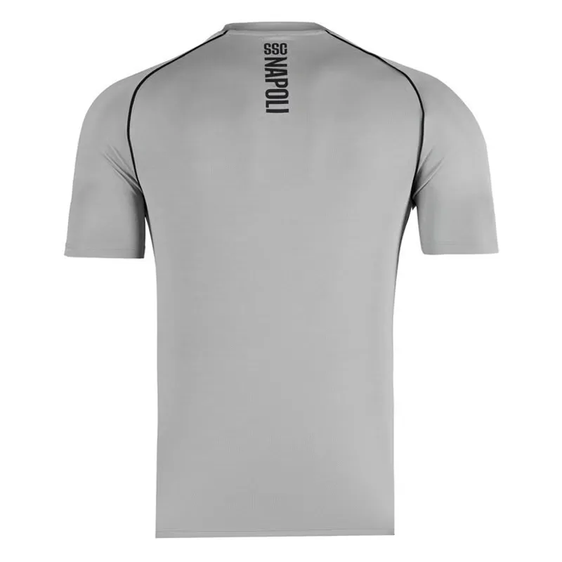Men's Napoli 2024/25 Third Authentic Training Shirt - Sliver - Image 2