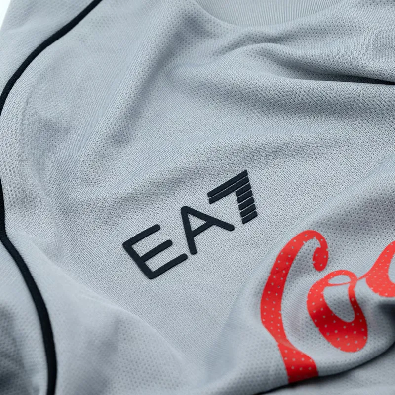 Men's Napoli 2024/25 Third Authentic Training Shirt - Sliver - Image 5