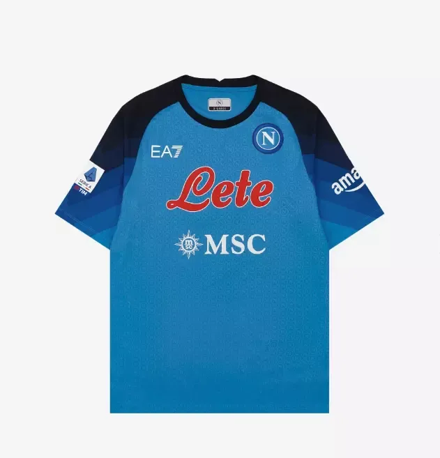 Men's MINJAE Napoli 2022/23 Home Shirt - Image 2