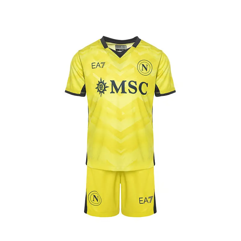 Kid's Napoli 2024/25 Home Kit - Yellow