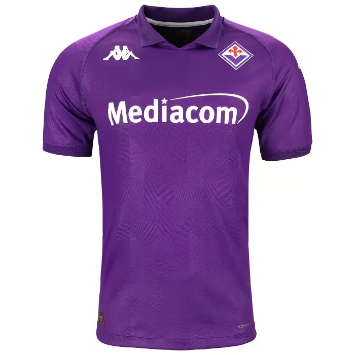 Men's Fiorentina 2024/25 Home Authentic Pro Shirt