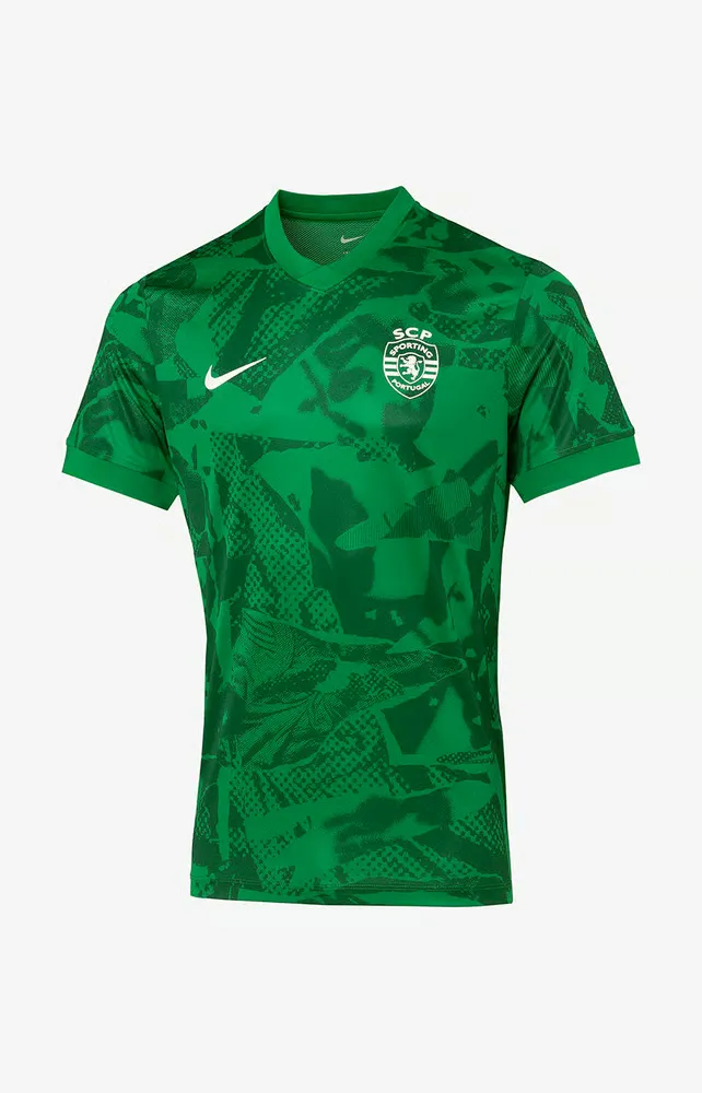 Kid's Sporting CP 2025/26 Third Prematch Shirt - Green