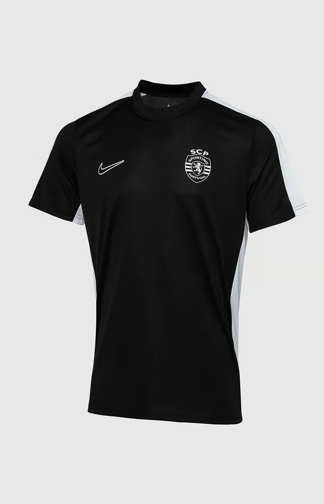 Kid's Sporting CP 2023/24 Third Authentic Training Shirt - Black