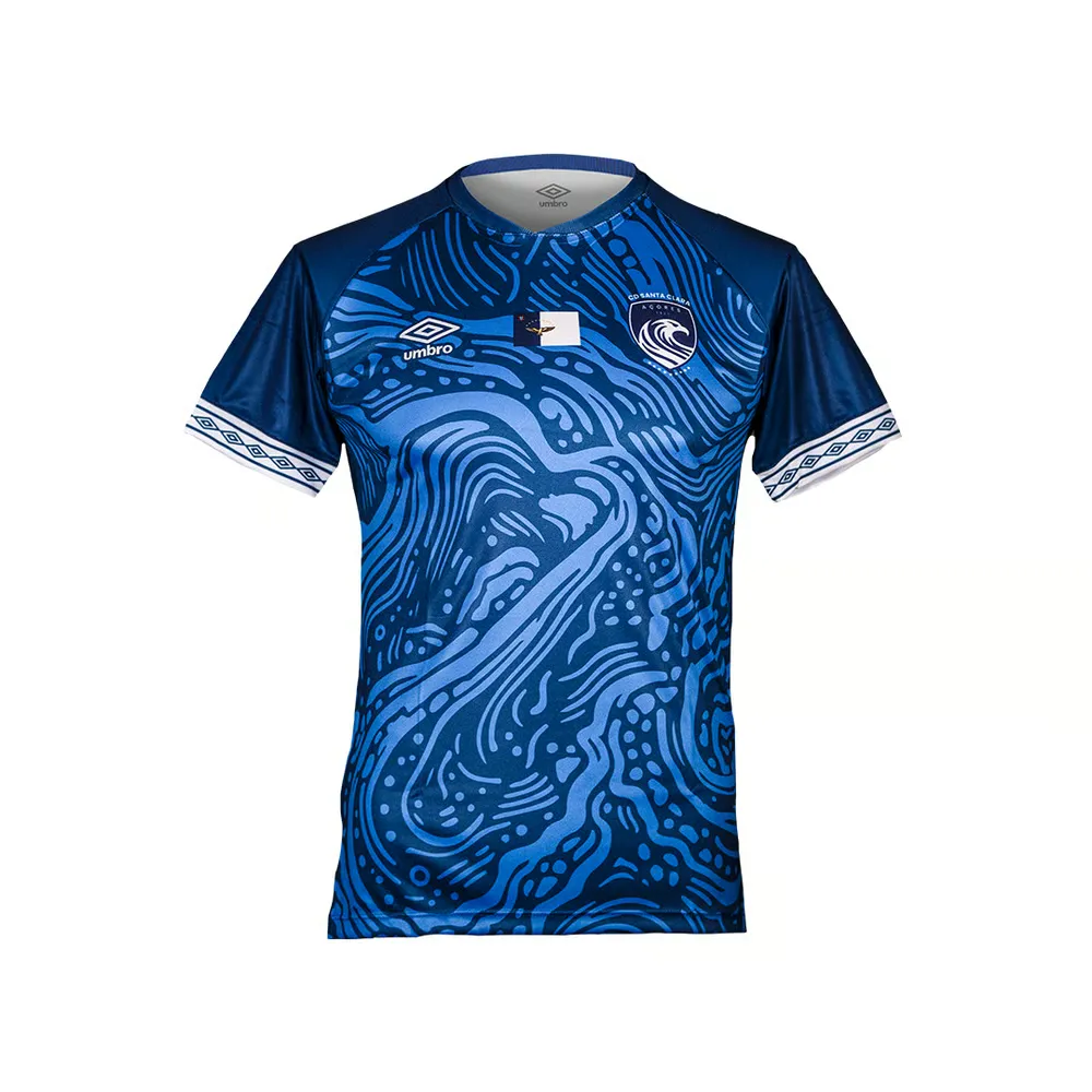 Men's Santa Clara 2024/25 Third Authentic Training Shirt - Blue