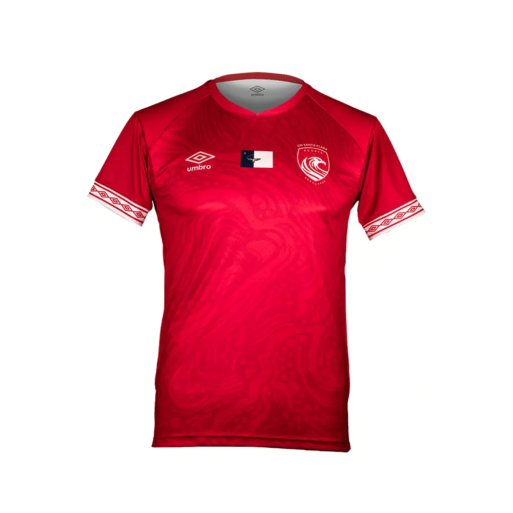 Kid's Santa Clara 2024/25 Third Authentic Training Shirt - Red