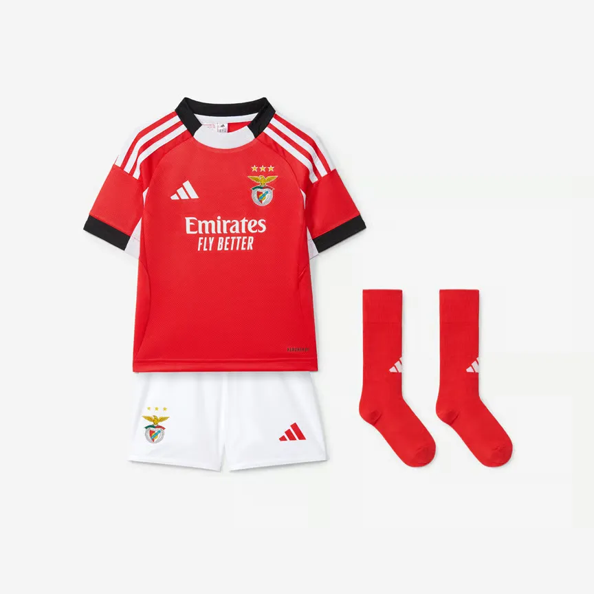 Kid's SL Benfica 2025/26 Home Kit