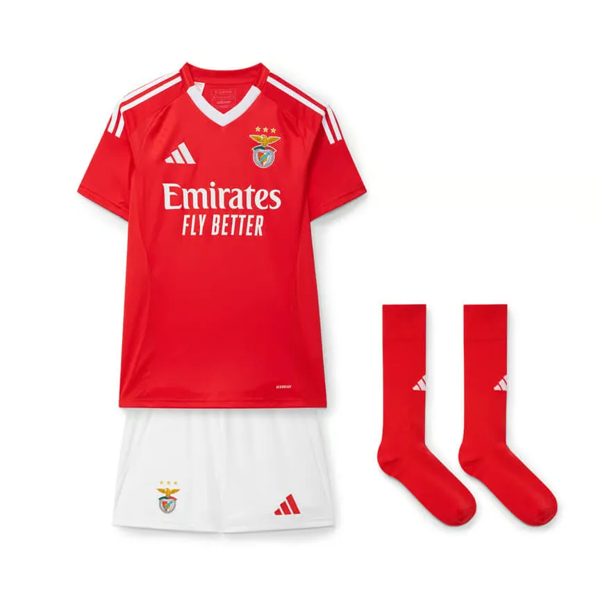 Kid's SL Benfica 2024/25 Home Authentic Kit