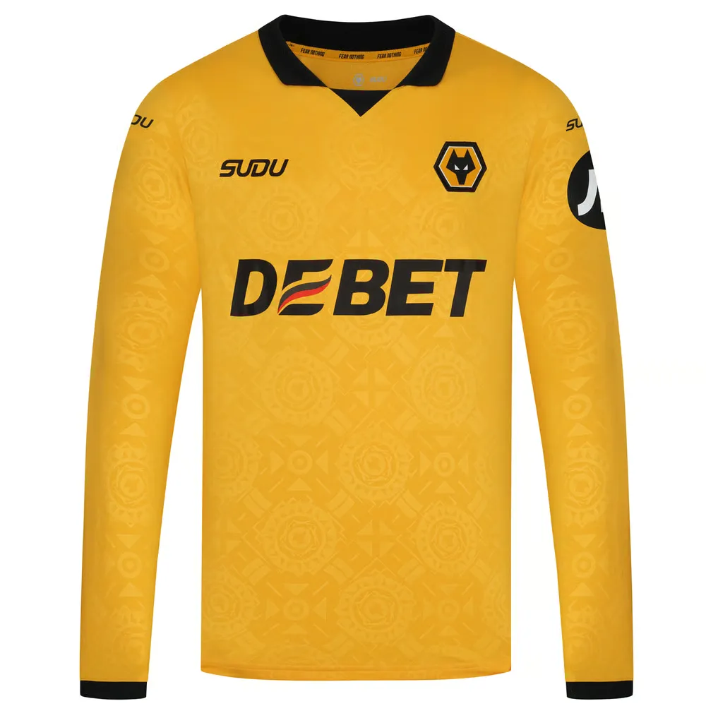 Women's Wolverhampton Wanderers 2025/26 Home Long Sleeve Shirt