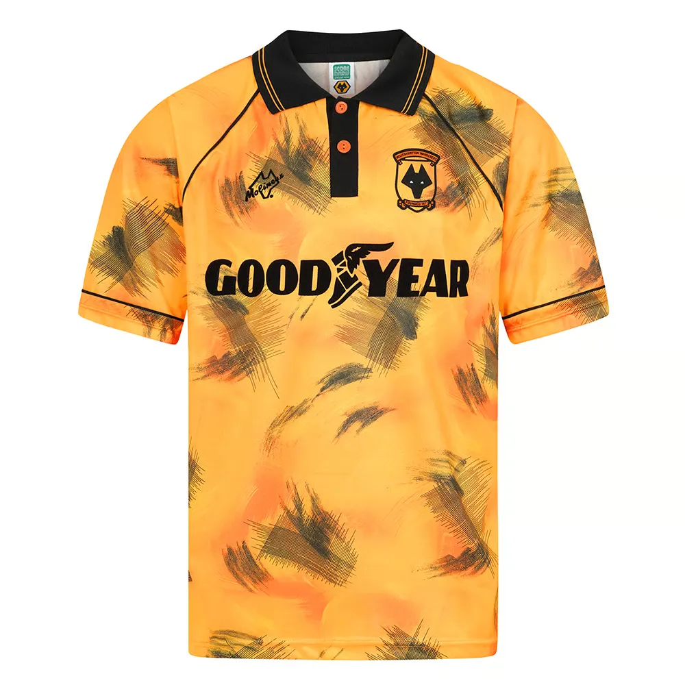 Kid's Wolverhampton Wanderers 1993 Home Retro Shirt
