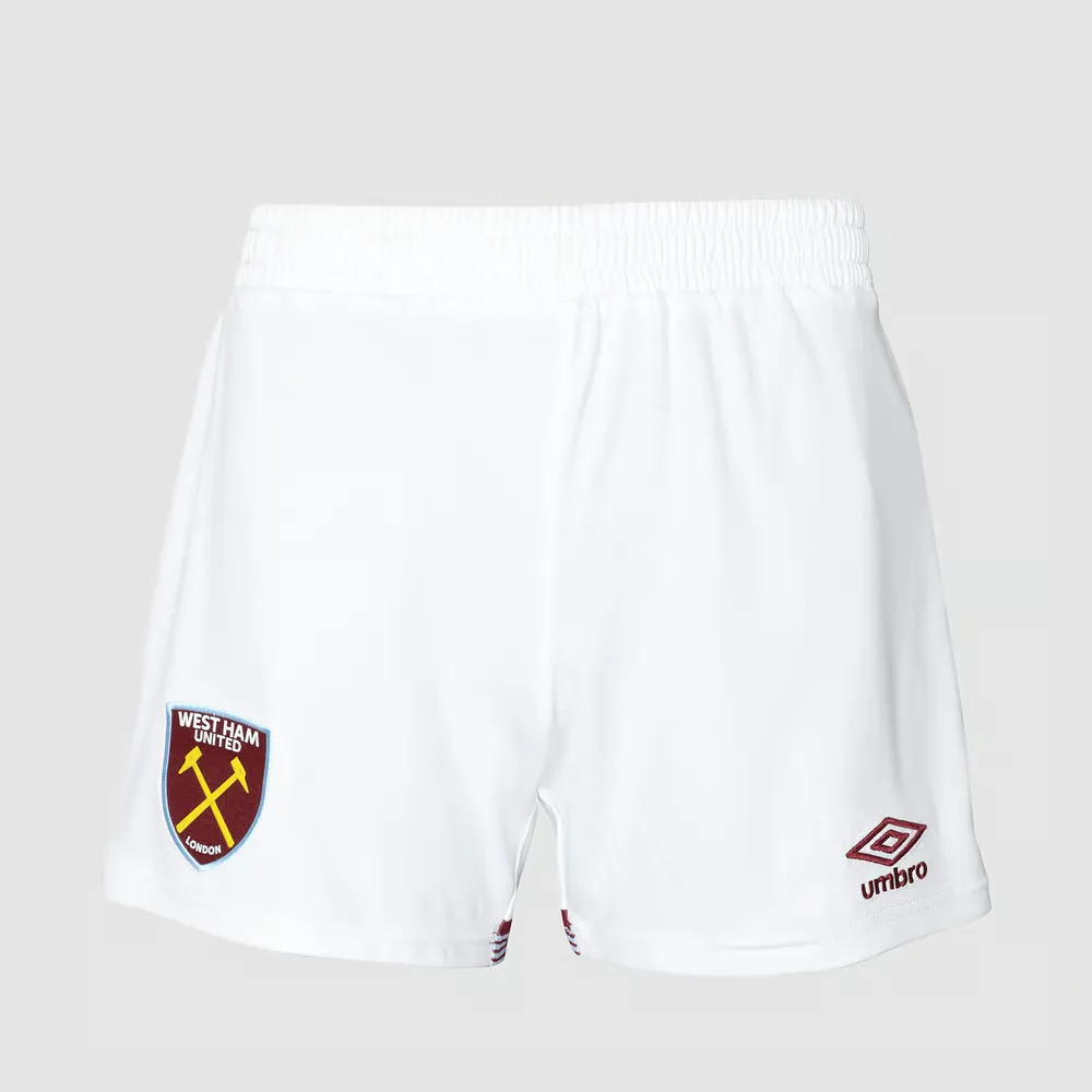 Kid's West Ham United 2025/26 Home Shorts - Image 3
