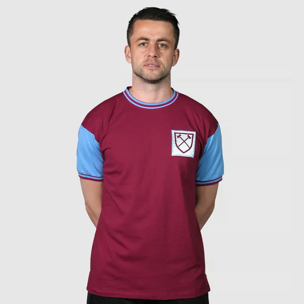 Kid's West Ham United 1966 Home Retro Shirt #6