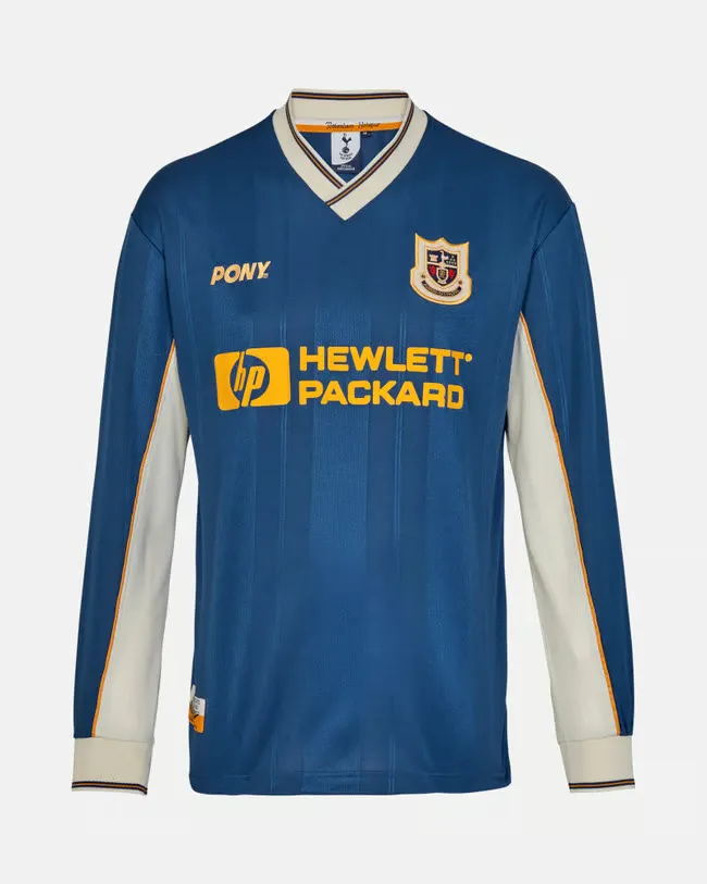Men's Tottenham Hotspur 1997 Away Retro Pony Long Sleeve Shirt