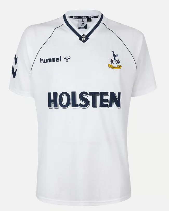 Men's Tottenham Hotspur 1991 Retro Hummel FA Cup Semi Final Shirt