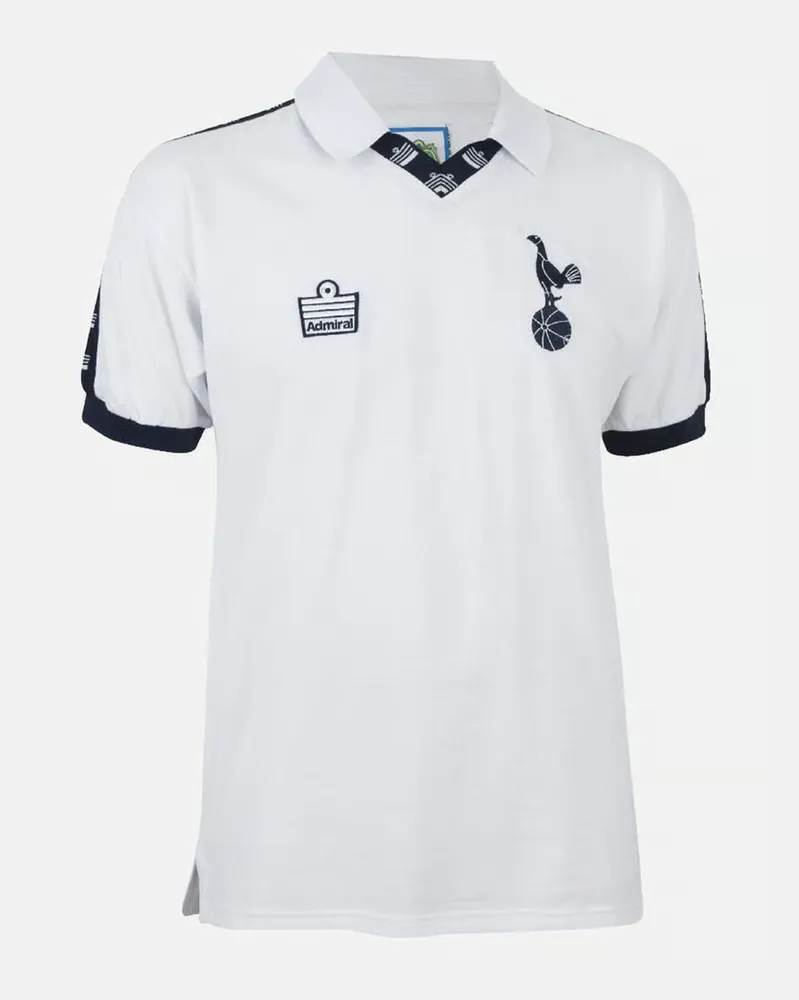Kid's Tottenham Hotspur 1978 Home Retro Admiral Shirt