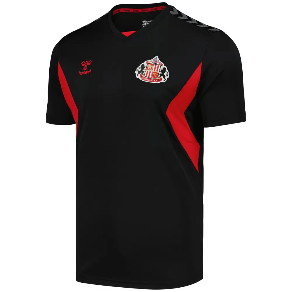 Men's Sunderland 2024/25 Third Authentic Training Shirt - Black