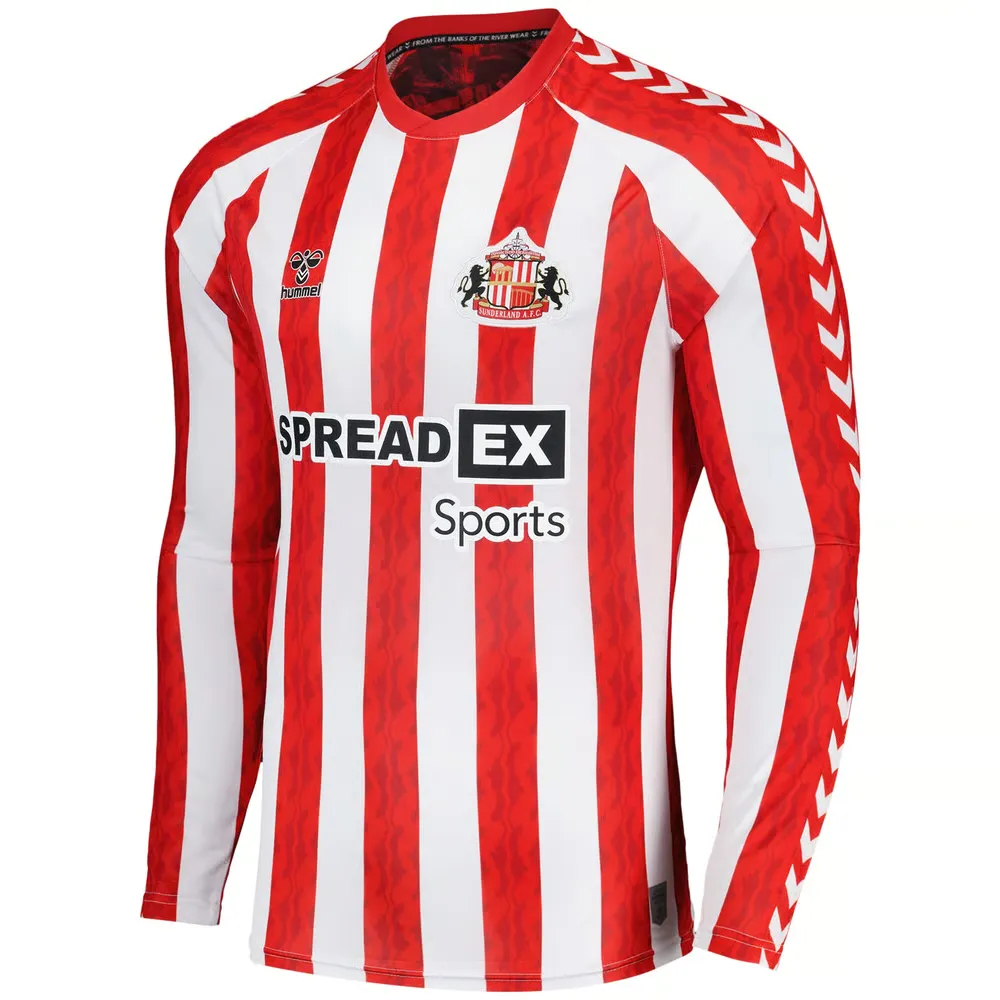 Men's Sunderland 2024/25 Home Long Sleeve Shirt