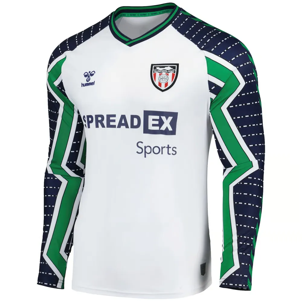 Men's Sunderland 2024/25 Away Long Sleeve Shirt