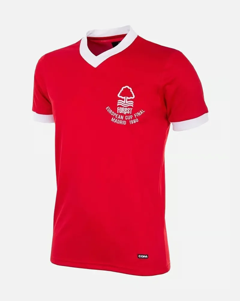 Women's Nottingham Forest 1980 Retro European Cup Shirt