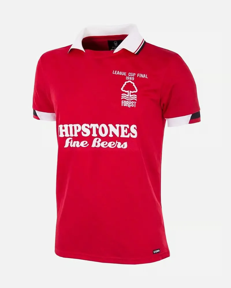 Kid's Nottingham Forest 1989 Home Retro Shirt