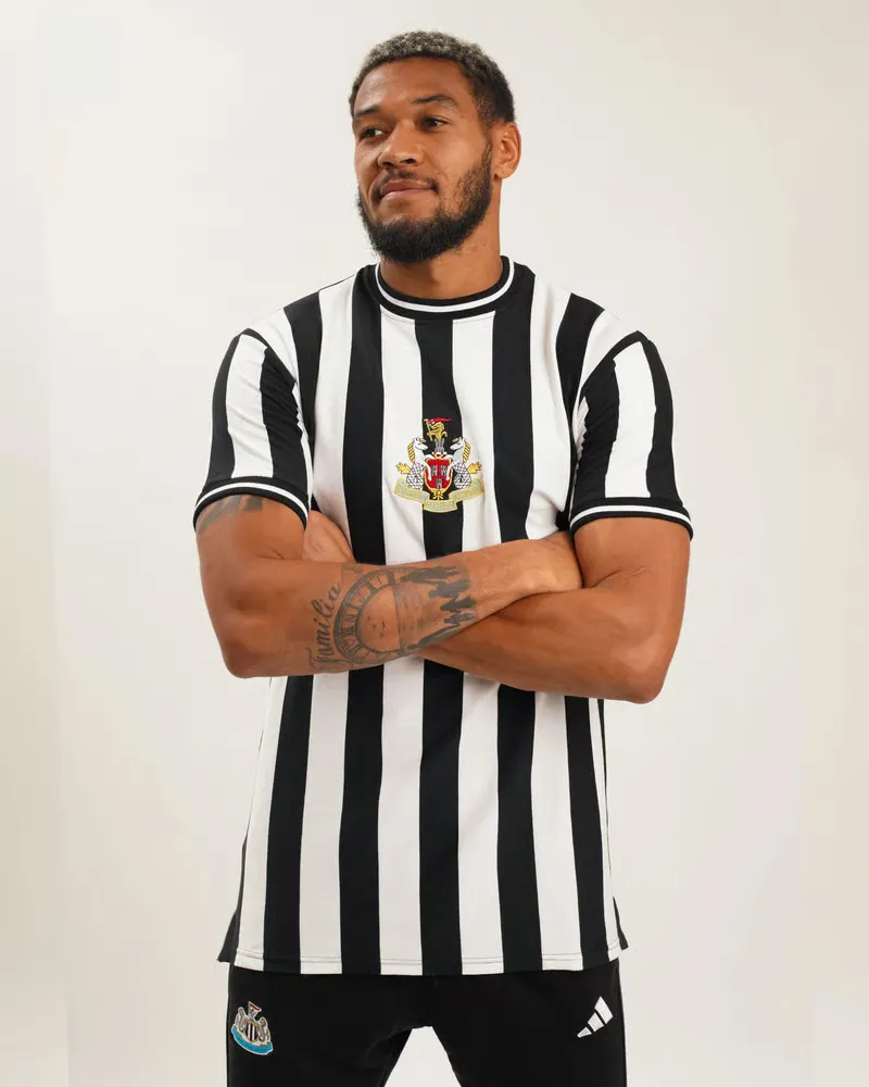 Kid's Newcastle United 1974 Home Retro Shirt