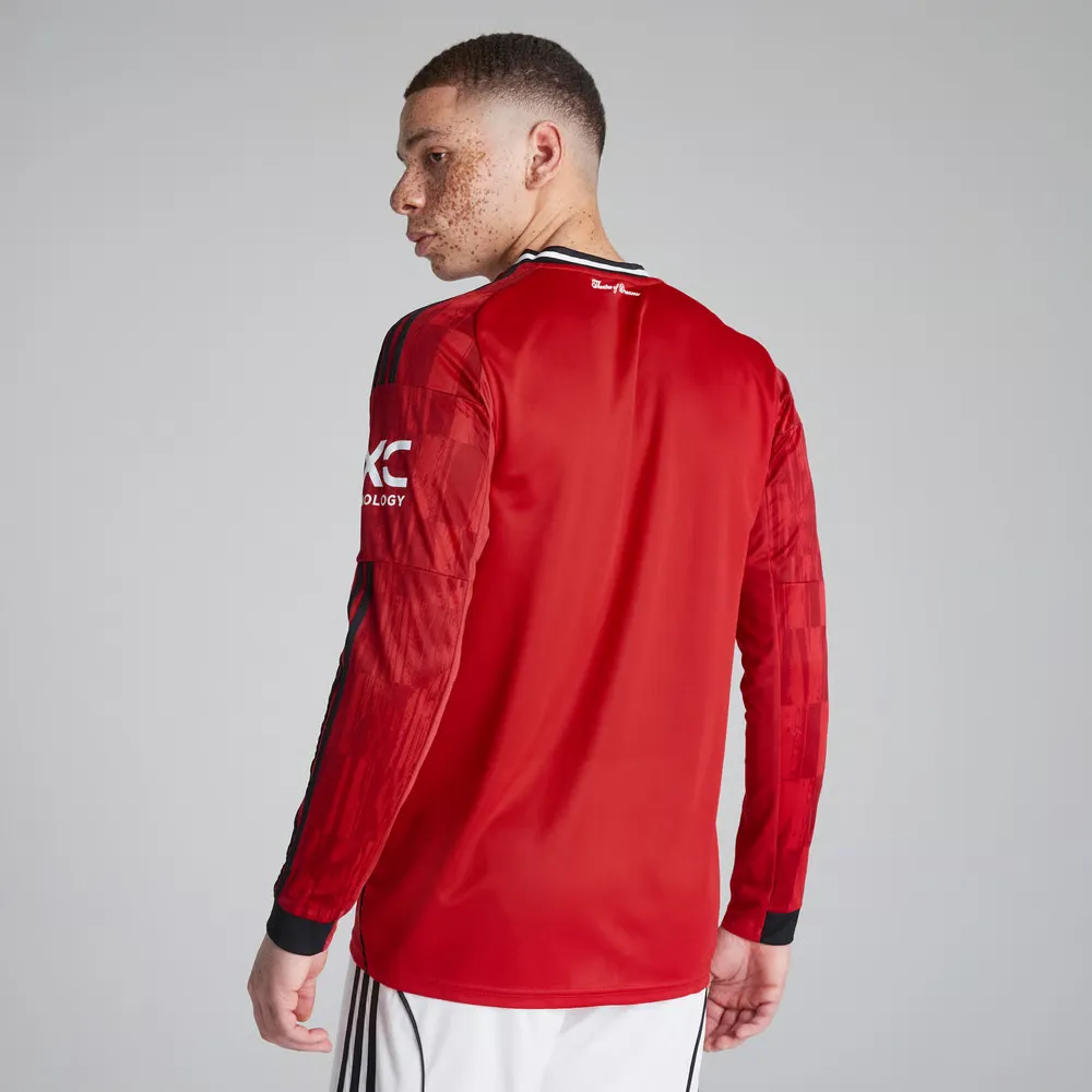 Women's Manchester United 2025/26 Home Long Sleeve Shirt - Image 2