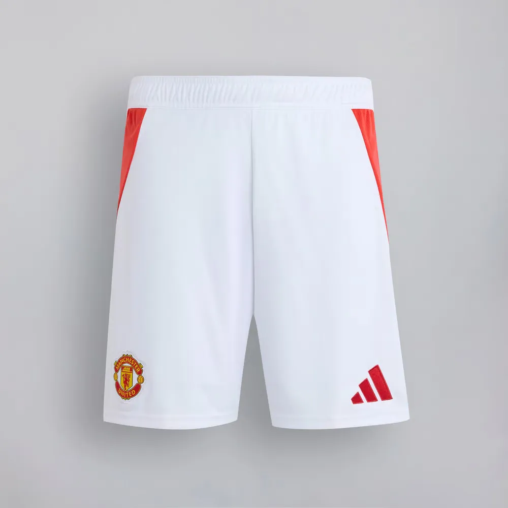 Women's Manchester United 2024/25 Home Shorts - White
