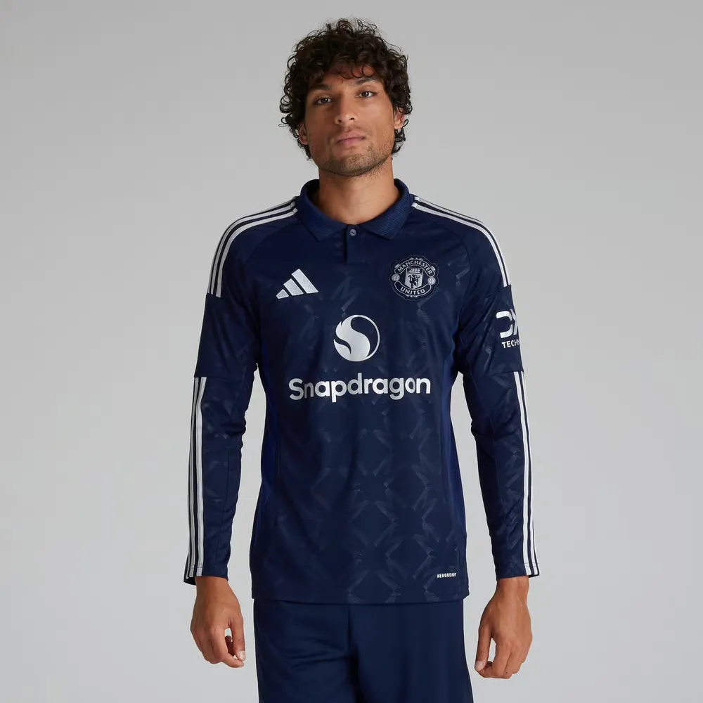 Men's Manchester United 2024/25 Away Long Sleeved Shirt