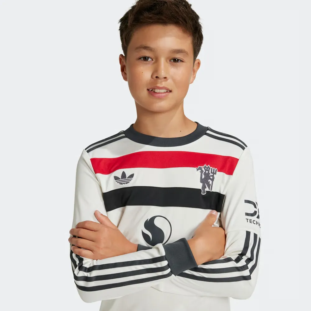 Kid's Manchester United 2024/25 Third Long Sleeved Shirt
