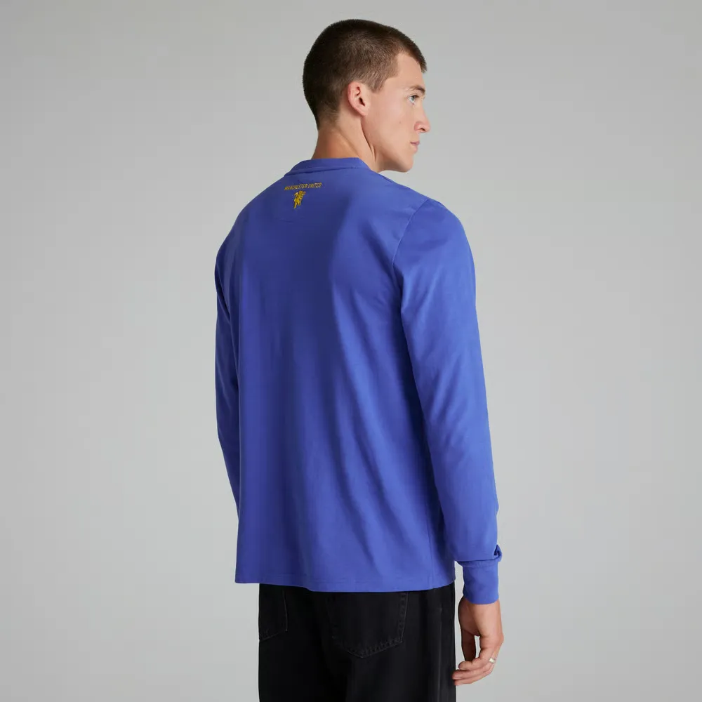 Kid's Manchester United 1968 Retro European Final Long Sleeve Shirt - Image 2