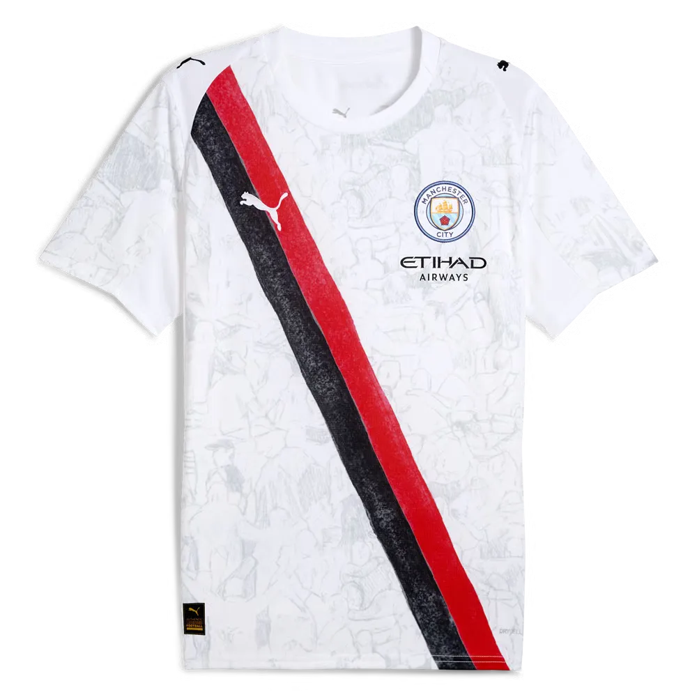 Women's Manchester City 2025/26 KidSuper Shirt - White