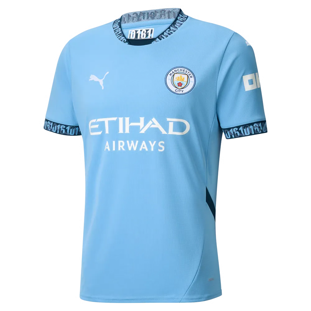 Women's HAALAND Manchester City 2024/25 Home Shirt - Image 2