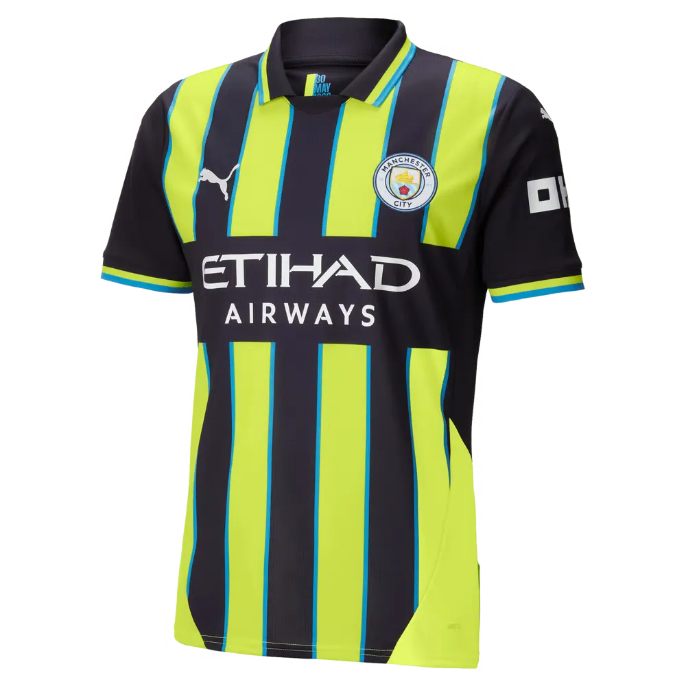 Women's HAALAND Manchester City 2024/25 Away Shirt - Image 2