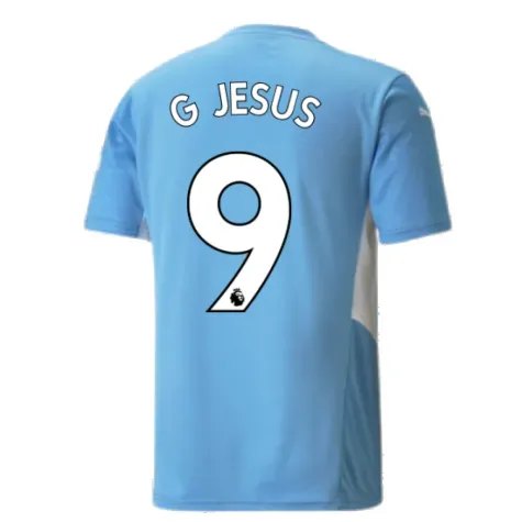 Women's G.JESUS Manchester City 2021/22 Home Shirt