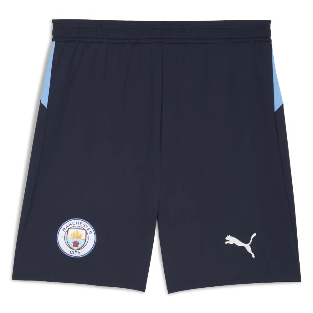 Men's Manchester City 2025/26 Home Shorts - Black